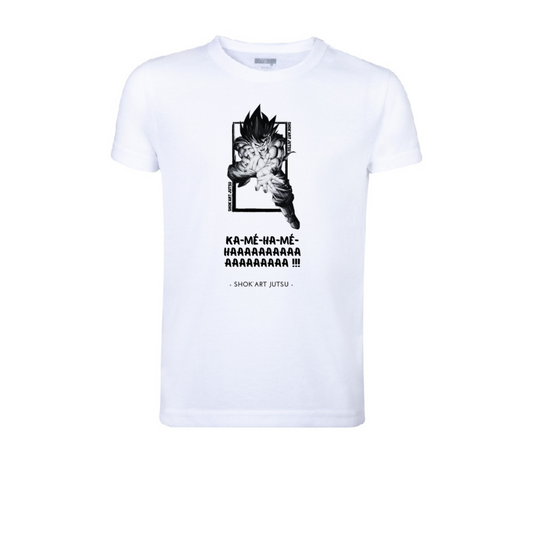 T-shirt Goku Kamehameha - Edition Enfant