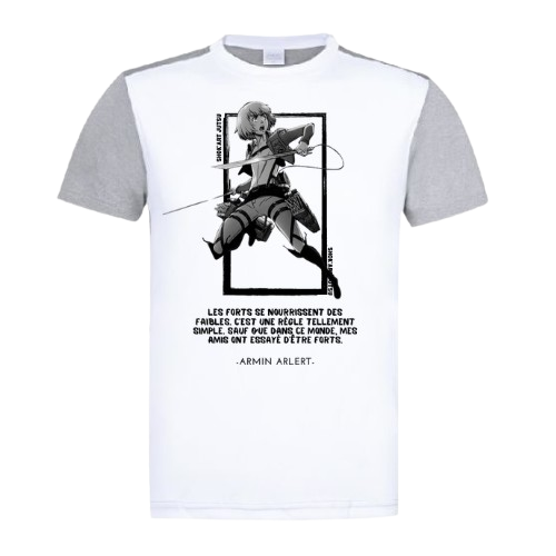 T-shirt Armin Arlert - Edition Adulte